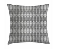 Lines Squares and Rounds Pillow Cover