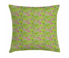 Turmeric Flower Blossom Pillow Cover