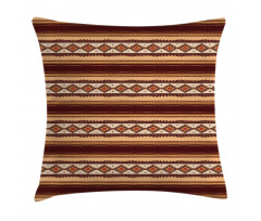 Old American Motif Pillow Cover