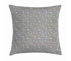 Dots Lines and Dandelions Pillow Cover