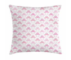 Cutsy Love Flamingos Art Pillow Cover