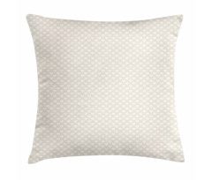 Vintage Repetitive Hearts Pillow Cover