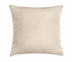 Pastel Tones Simplistic Stars Pillow Cover