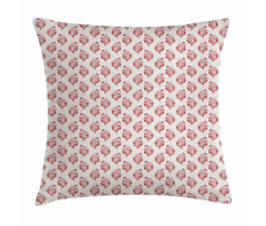 Jacobean Floral Art Pillow Cover