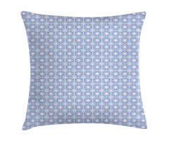 Polygonal Pastel Motif Pillow Cover