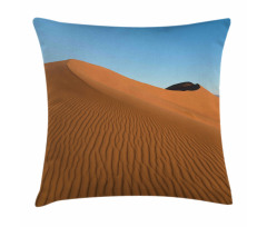 Wind Stains on Sands and Sky Pillow Cover