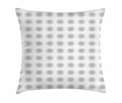 Botany Inspired Line Art Pillow Cover