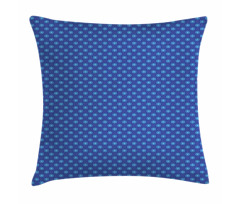 Floral Stars Motif Pillow Cover