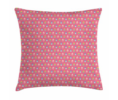 Vivid Cartoon Lambs Pillow Cover