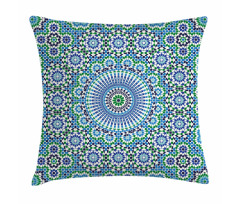 Eastern Floral Ornate Motif Pillow Cover