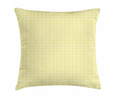 Pastel Circular Shapes Pillow Cover