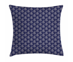 Oriental Floral Damask Art Pillow Cover