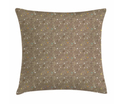 Irregular Stars and Dots Pillow Cover