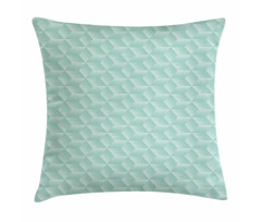 Halftone Rhombus Motif Pillow Cover