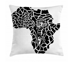 Wild Map Pillow Cover
