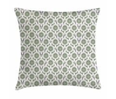 Orient Damask Pattern Pillow Cover