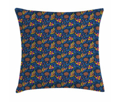 Flowers Composition Pillow Cover