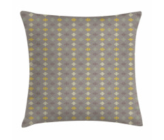 Triangular Motifs Grouped Pillow Cover