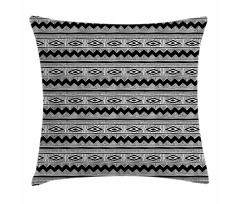 Zİgzags Native Details Pillow Cover