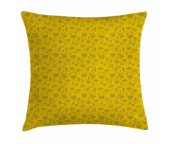 Retro Style Garden Pillow Cover