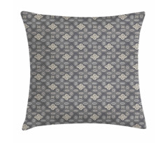 Ornamental Shapes Bohemian Pillow Cover