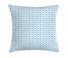 Grunge Hexagons Pattern Pillow Cover