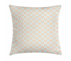 Snowflake Like Mandala Pillow Cover