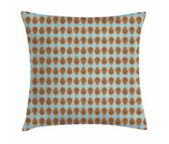 Halved Tropic Papayas Pillow Cover