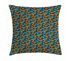 Mandarin Branches Pillow Cover