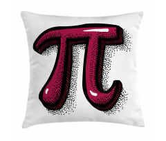 Cartoon Design Number Pillow Cover