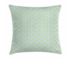 Cartoonish Daffodils Pillow Cover