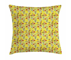 Botanical Ornament Pillow Cover