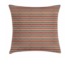 Arrows Triangles and Rhombs Pillow Cover