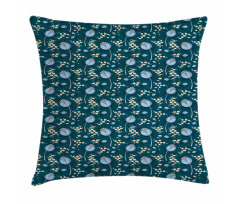 Abstract Dog-rose Buds Pillow Cover