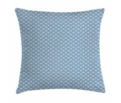 Symmetric Floral Motif Art Pillow Cover