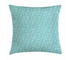 Simplistic Leafy Branches Pillow Cover