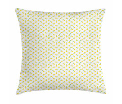 Summer Citrus Fruit Pillow Cover