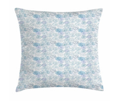 Simplistic Vortex Motif Pillow Cover