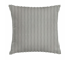 Simple Dots and Triangles Pillow Cover