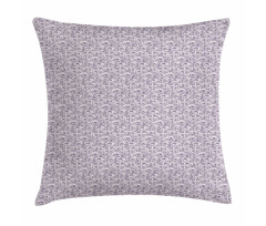 Outline Roses Pillow Cover