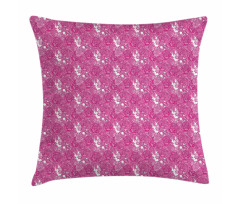 Romantic Peony Blooming Pillow Cover