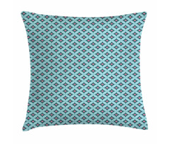 Diamond Centered Rounds Pillow Cover