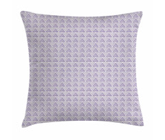 Triangles Diagonal Strips Pillow Cover