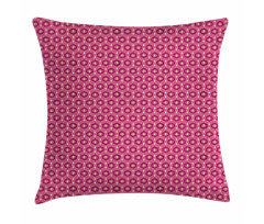 Ogee Motif in Colors Pillow Cover