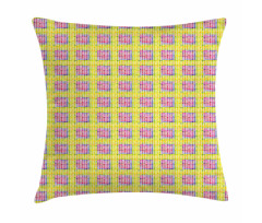 Vivid Symmetric Rounds Pillow Cover