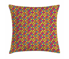 Colorful Geometric Star Pillow Cover