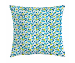 Irregular Hearts Pillow Cover