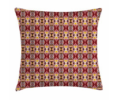 Triangles Motif Pillow Cover