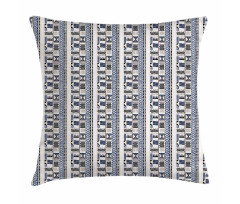 Tribal Traditional Shapes Pillow Cover