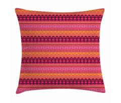 Abstract Tribal Style Motif Pillow Cover